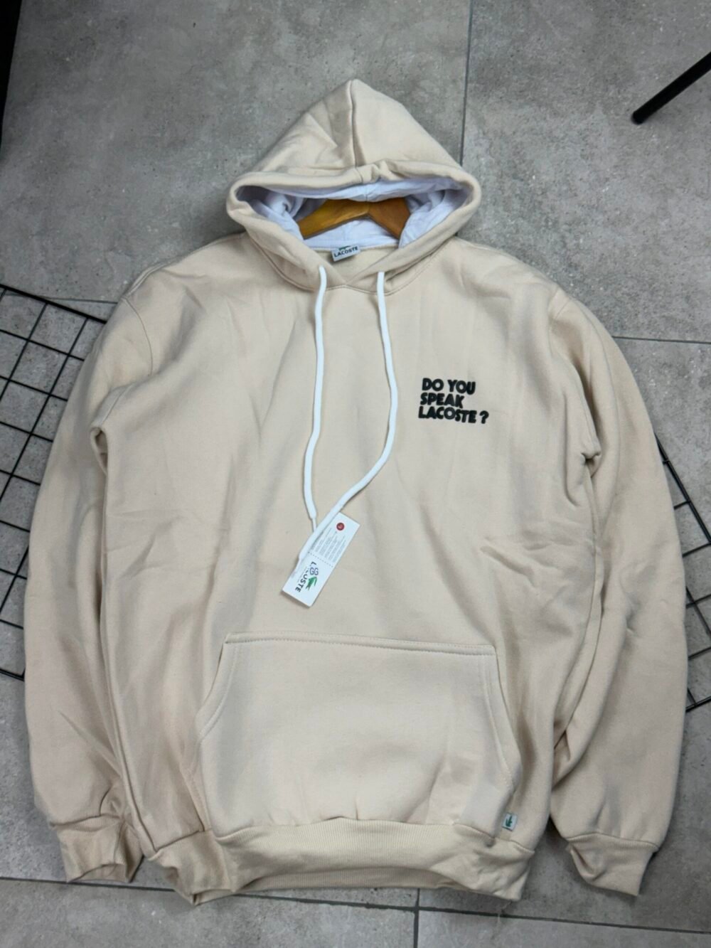 Moletom Multimarcas Lacoste - M, Bege c6c6bb