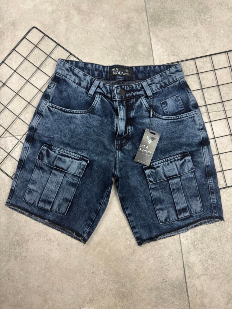 Short Cargo Jeans Via Moda Ref: 006