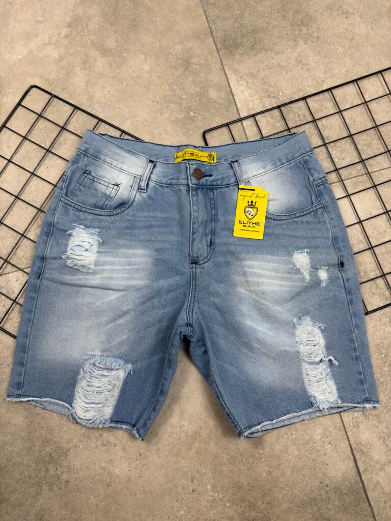 Short Jeans Elithe Black Ref: 017
