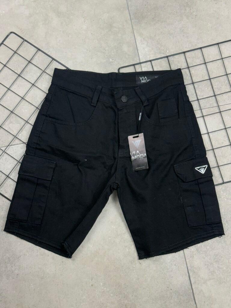 Short Cargo Jeans Via Moda Ref: 027