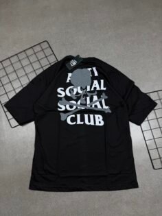 Camisa Street Anti Social Club Preta Ref: 009