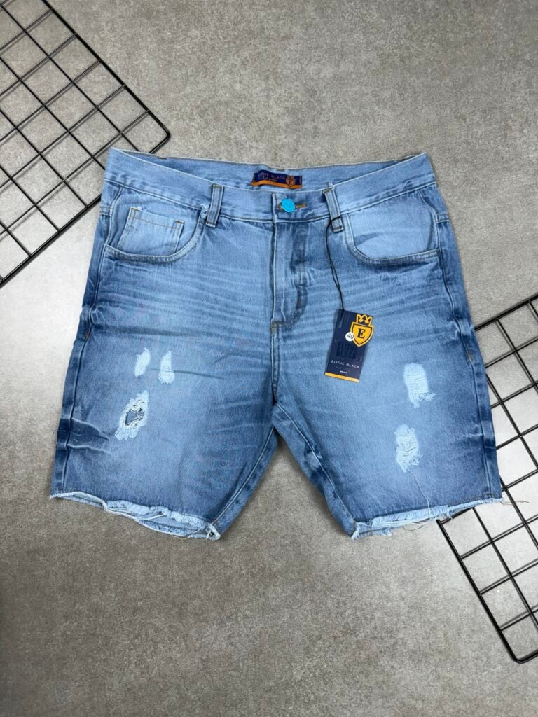 Short Jeans Elithe Black Ref: 035